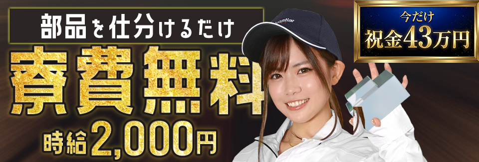 岡崎市部品の仕分けの派遣社員